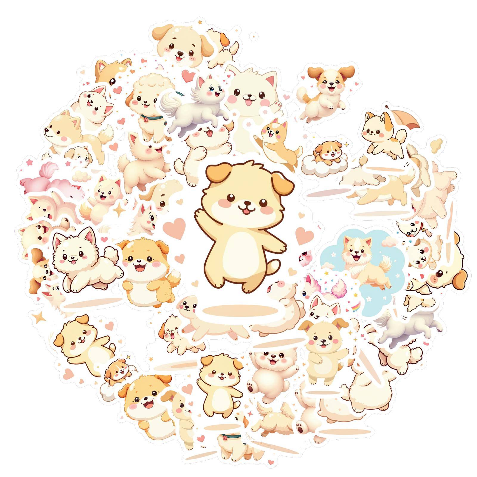 

35pcs-100pcs Decals vinyl Animal Stickers Decorative Stickers Cute Vinyl for Luggage Decor Phone Cases Stationery