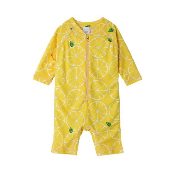 Yobaaf Lemon One Piece Long Sleeve Rash Guard 6-12m