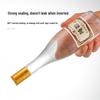 500ml Transparent Lead-Free Glass Wine Bottles - Refillable and Sealed Baijiu Containers