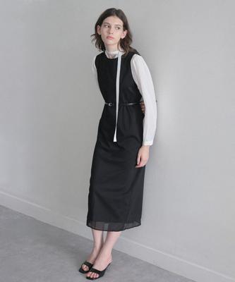 LENAV Wool Round One-Piece (Black)