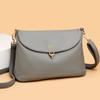 Borsa a tracolla casual da donna Borsa a mano multifunzione per lo shopping Borsa a tracolla di grande capacità 2023 Nuova borsa a spalla impermeabile in pelle di mucca