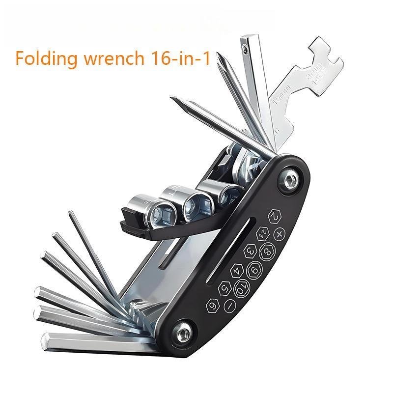 

Universal Folding Screwdriver 16 In 1 Allen Wrench Set