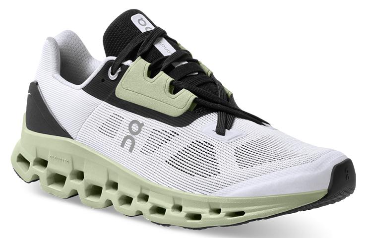 On Running Cloudstratus White Black Sage Women's 39.98997