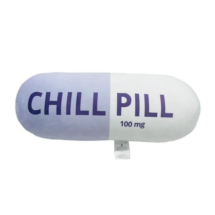 

Plush Pill Embrace Cushion For Girls Kids Soft Cartoon Toy Sofa Decor 35cm світло-фіолетового кольору