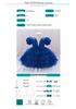 Baby's First Birthday Dress: European & American Style, V-neck Puff Sleeve, Mesh Skirt for Girls' Zhua Zhou Ceremony