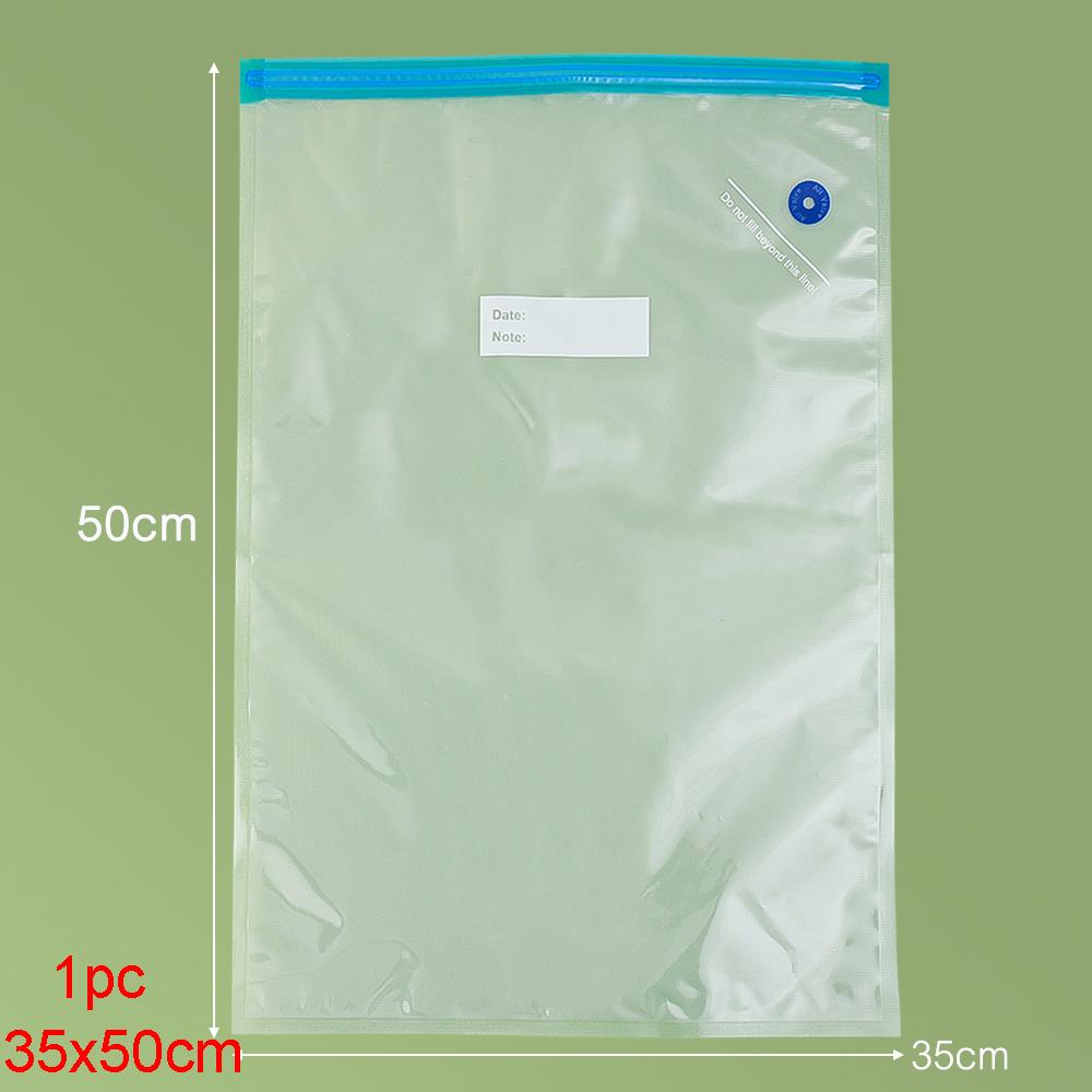 10Pcs Vacuum Sealed Food Bags Food Storage Bag with Sealing Pump Household Food Sealer Air Valve Bag Sealing Small Large Size