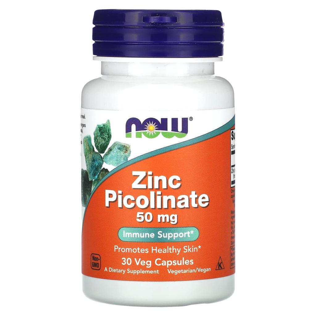 Zinc Picolinate, 50Mg, 30 Veggie Caps