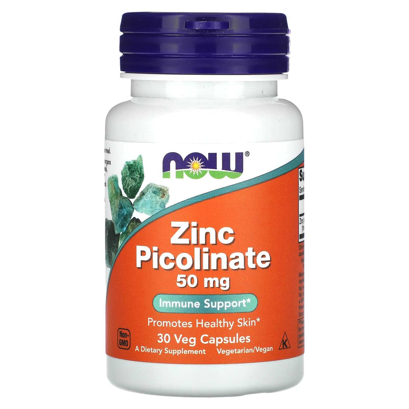 

Zinc Picolinate, 50Mg, 30 Veggie Caps