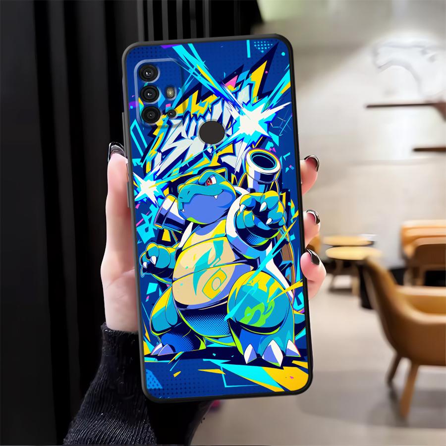 Hot Comic Pokemon Art Phone Cover Case for Motorola Moto Edge 20 Pro 30 Lite G32 G52 G50 G71 G60s G53 G30 G22 Edge40 G51 G73
