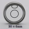 Universal Level Meter Double-sided Observation Level Bubble Transparent Glass Level Bubble High-precision Level Bead Portable Le