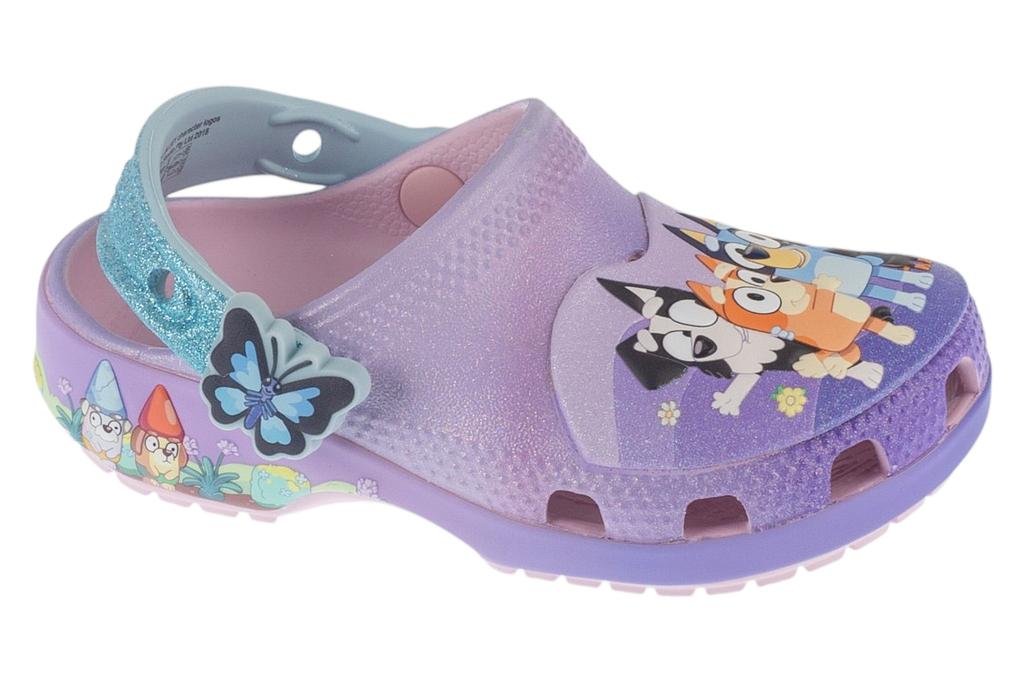 Crocs Classic Bluey Multi Clog T, for Girl pink Slides