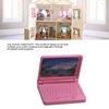 Laptop Simulation Lifelike Educational Miniature Notebook Toy for Kids Girls