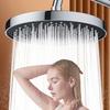25cm Top Spray Large Water Volume Booster Shower Head Pressurized Single Head Home Bathroom Shower Head