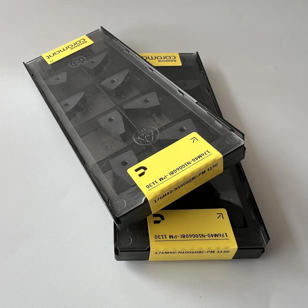 SANDVIK / 176M40-N100608E-PM 1130 / Original Swedish hard alloy blade 10 Pcs