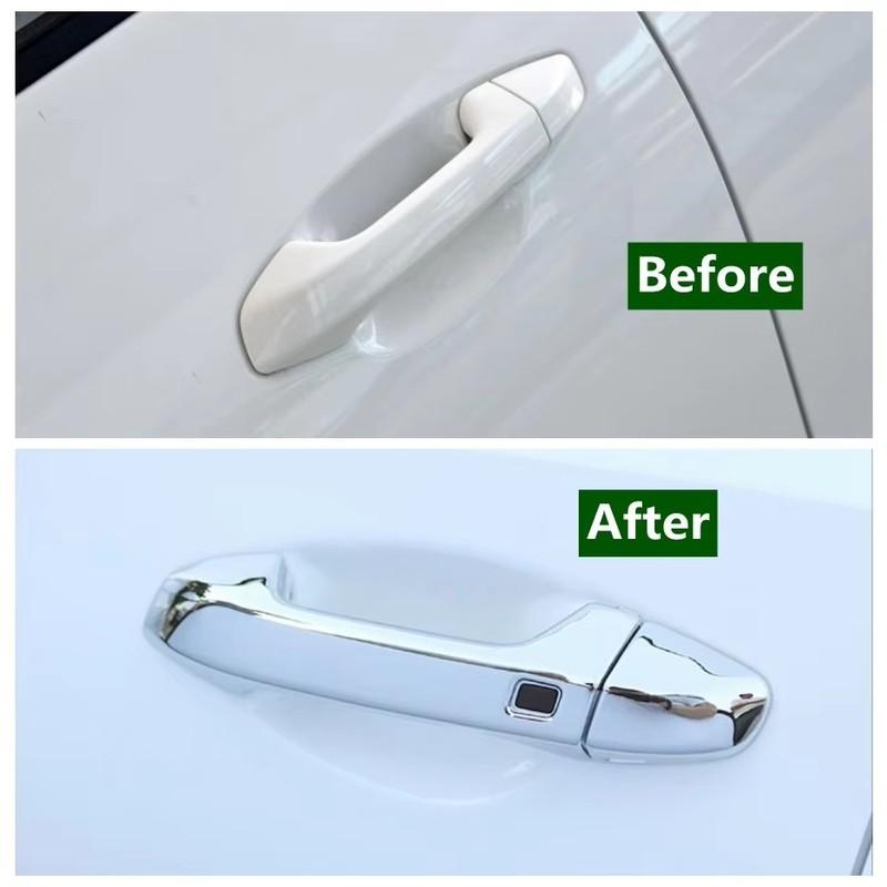 For Kia Seltos Forte Cerato K3      2024 ABS Glossy Black Door Handle Cover Sticker Car Styling Accessories