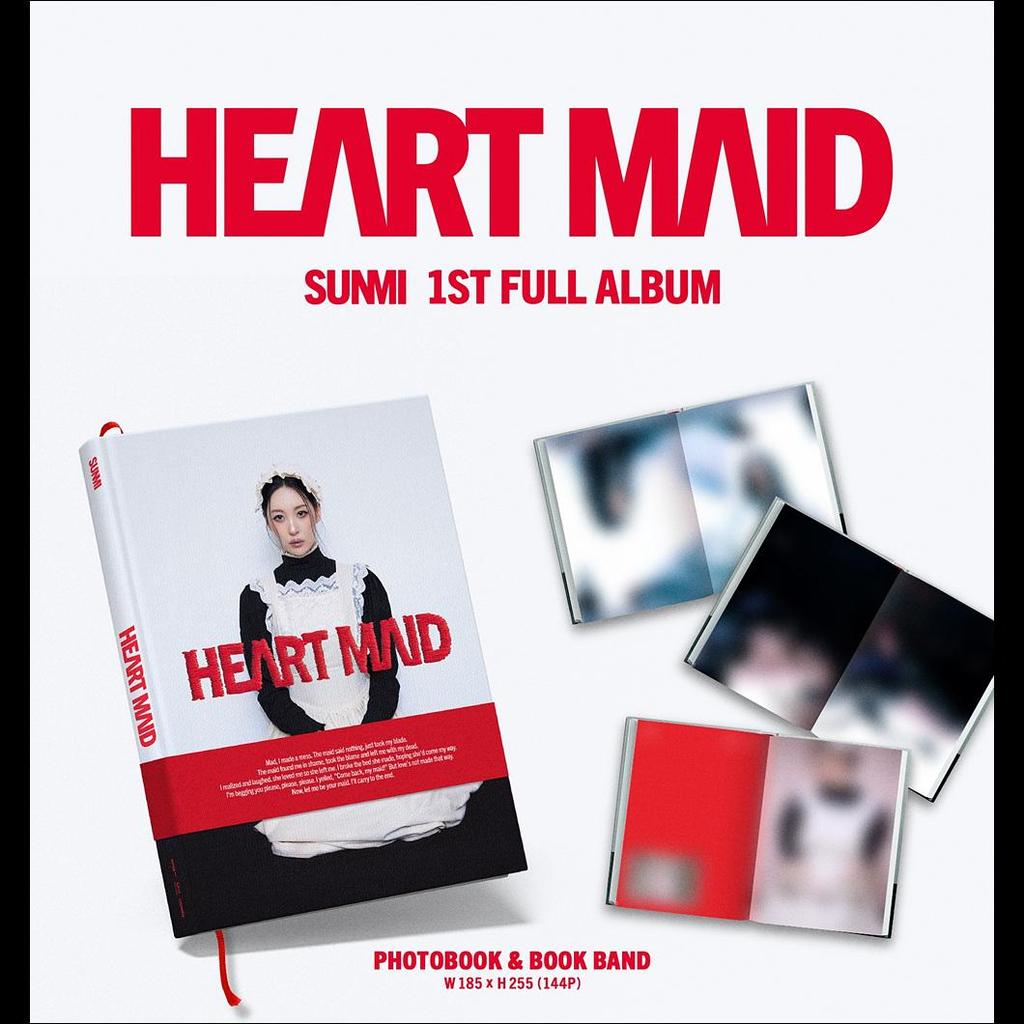 [Pre-order] SUNMI (WONDER GIRLS) - HEART MAID 1st Full Album + Free Gift