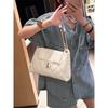 2025 New Women's Bag Crossbody Genuine Leather Shoulder Bag Commuter Large Capacity Style Chain Bag
