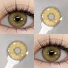 EYESHARE 1 Pair Natural Color Contact Lenses Sweet Big Eyes Brown Gray Yearly Easy To Wear