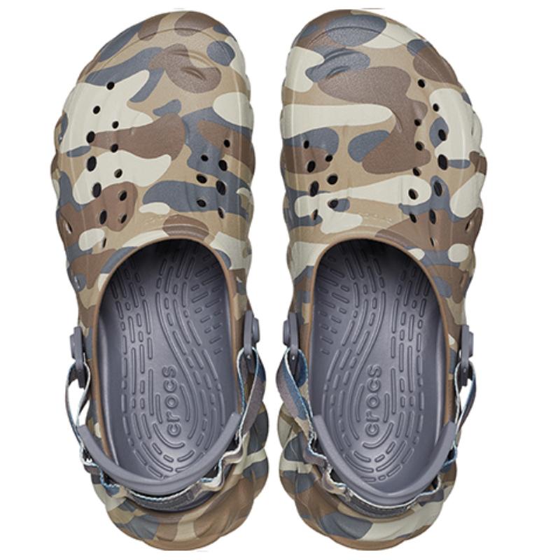 Crocs Echo EVA Redux Clog Camo Charcoal Green