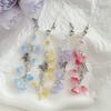 Kawaii Design Wind Chime Pendant Orchid Bell Style Bead Phone Lanyard  Ornament Use