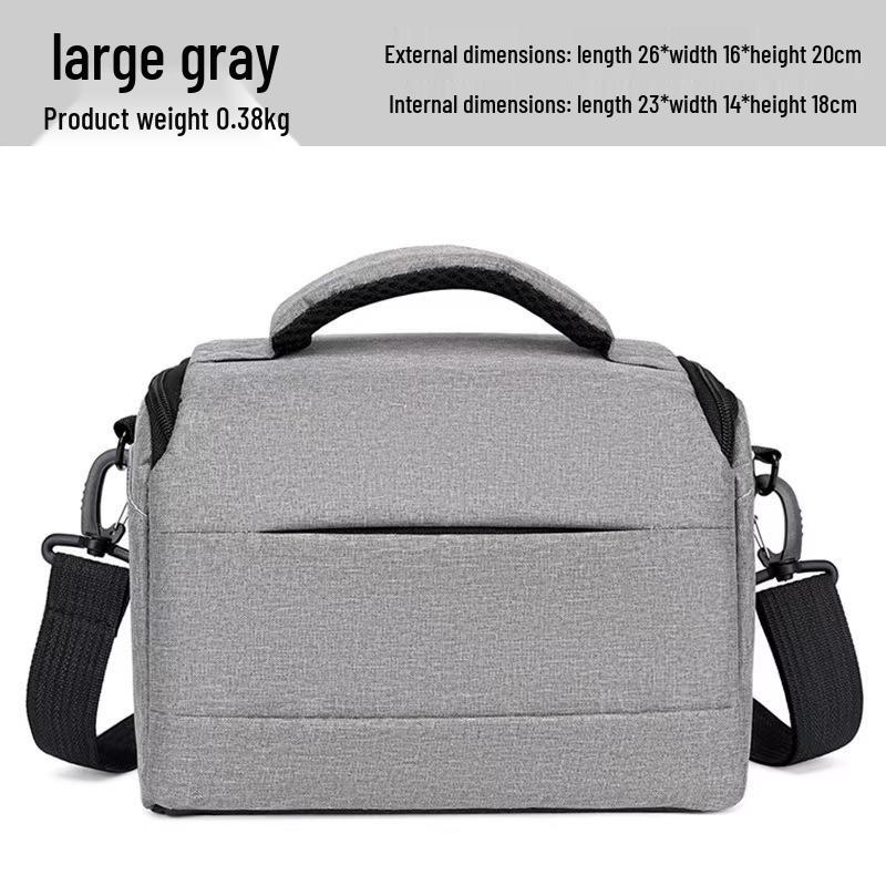 Professional Single Shoulder DSLR Camera Bag for Canon, Nikon, Sony, and Fuji Mirrorless Cameras