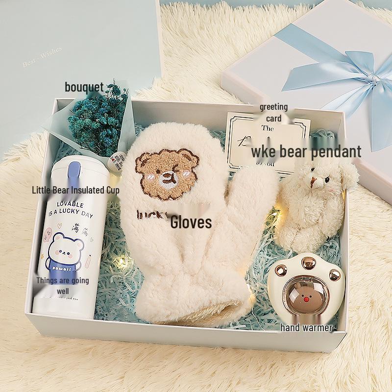Winter Scarf Gift Box for Girls & Best Friends - Christmas & Birthday Souvenir