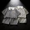 Baby Boy Summer Polo Shirt Shorts Set With Cottonlike Fabric For Toddler Playwear