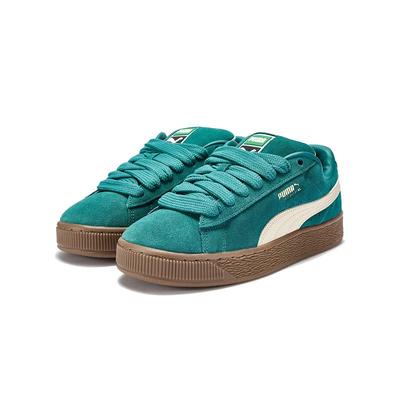 Zamszowe buty skateboardowe XL Unisex Zielone 395205-82