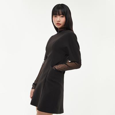 Rap Drop Short Sleeve Mini Dress Aq1Wo265