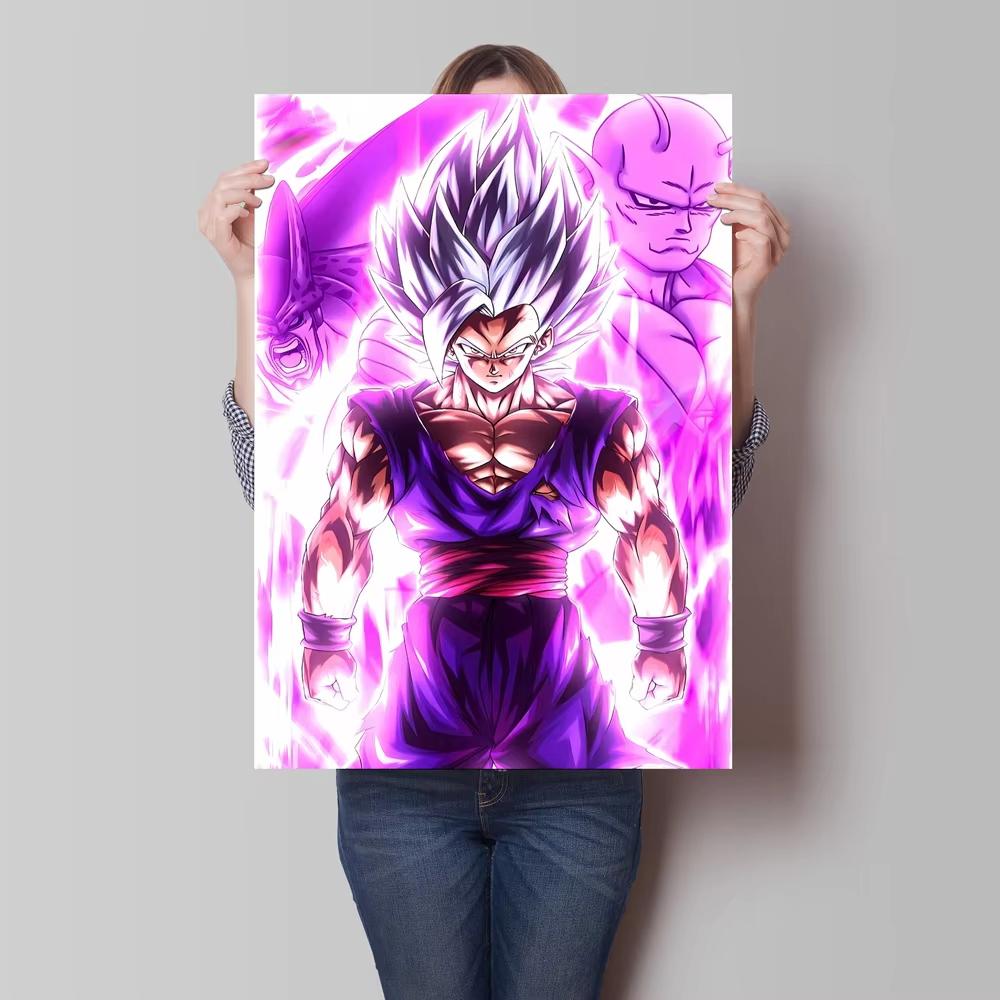 Anime Canvas Painting Print Picture Goku Vegeta Hd Poster Children's Bedroom Decoration Wall Art Home Prints Gifts