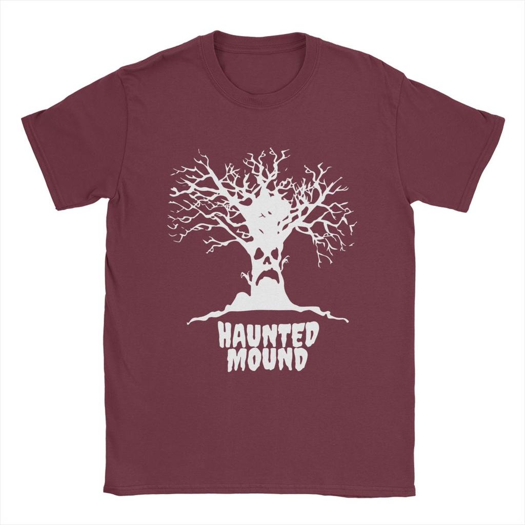 Magliette divertenti Haunted Mound Sematary Harold per uomo donna maglietta in cotone idea regalo abbigliamento