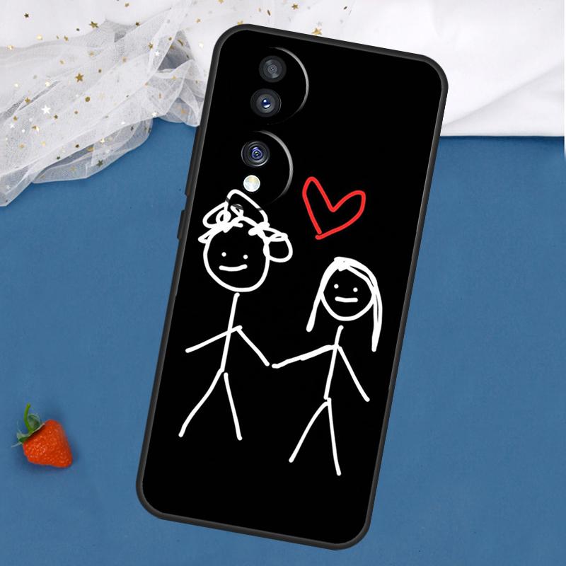 Cartoon Matchman Case For Honor Magic 8 5 6 7 Pro 200 400 50 70 90 Lite Win RT X8c X8b X9a X9b X9c X9d Cover