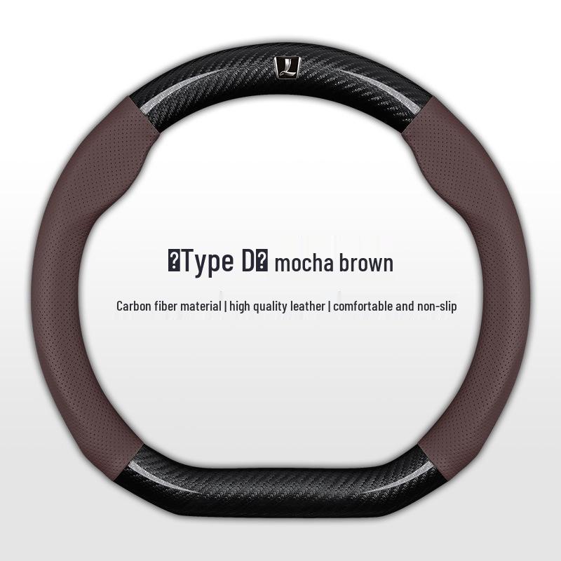 Luxgen U5 U6 Da7 Rui3 Na5 Anti-slip Breathable Steering Wheel Cover - All-Season Fit