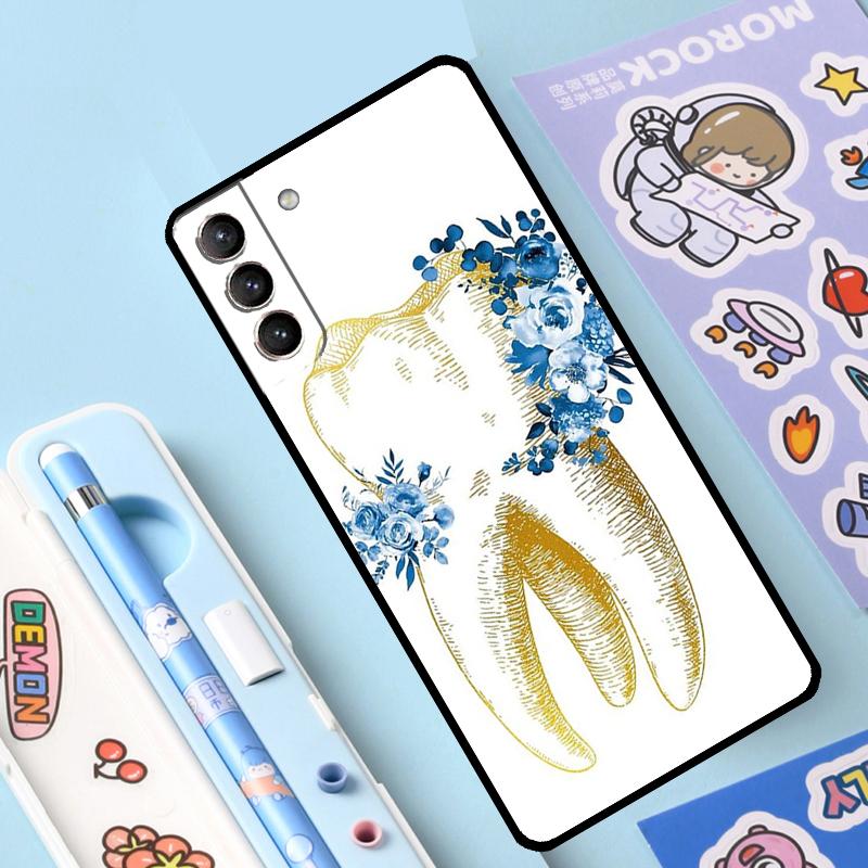 Human Tooth Anatomy Case For Samsung Galaxy S23 S21 S22 Ultra Plus Note 10 20 S8 S9 S10 Plus S20 FE Cover Case