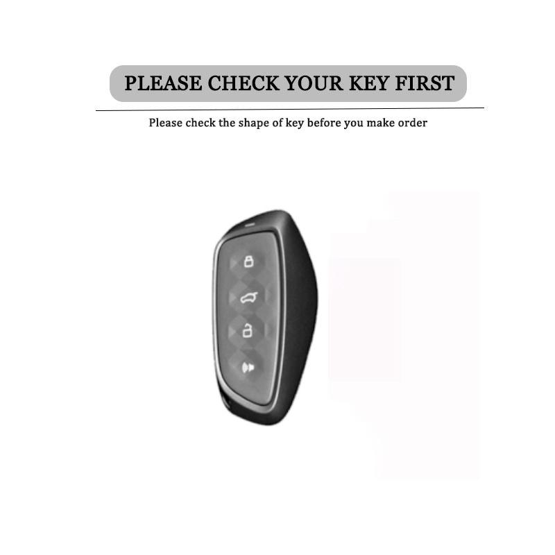Zinc Alloy Car Key Case Cover for Great Wall Haval H5 H6 H9 H-DOG Owl Dragon Max 2023 2024 Remote Key Case Car Accessories