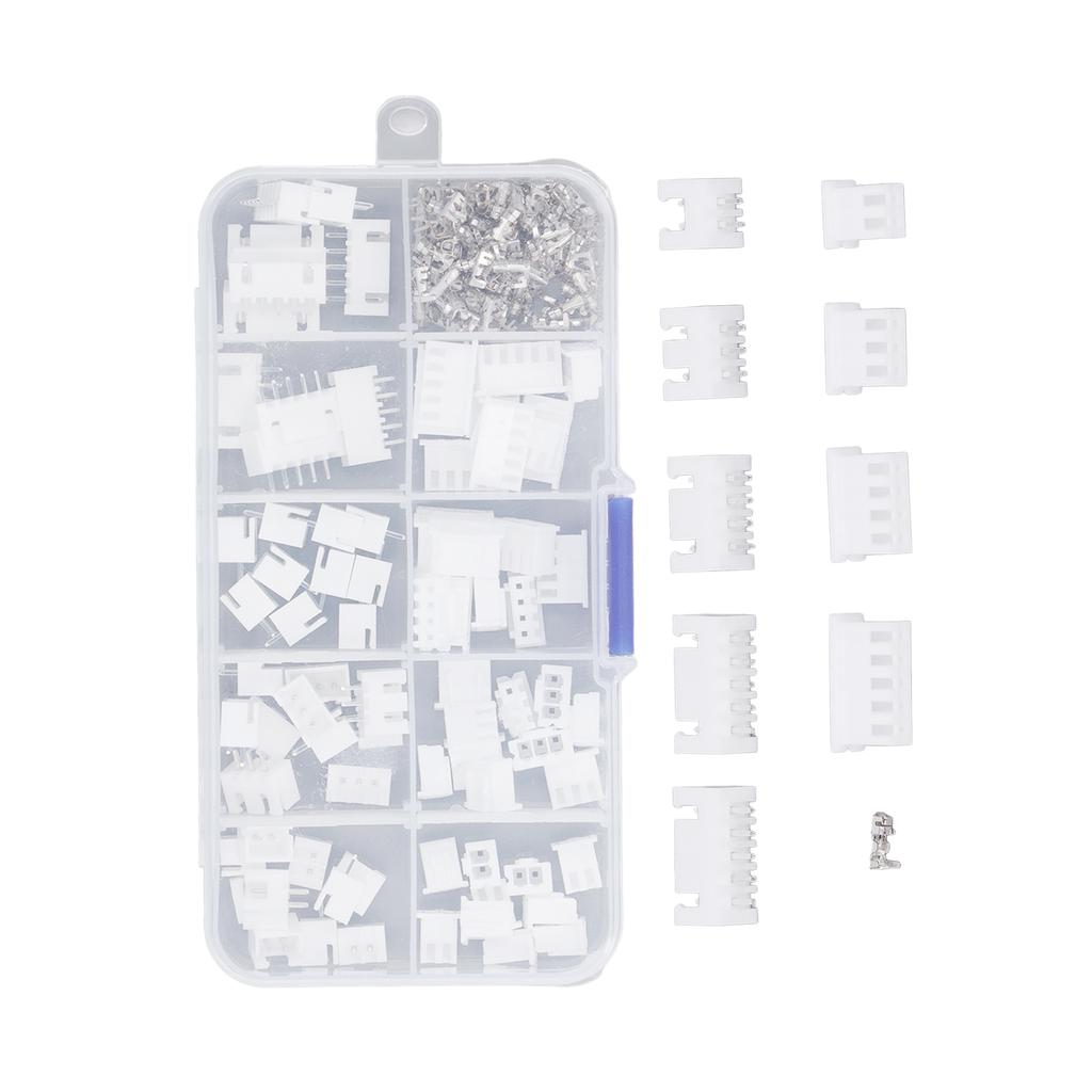 Kit Conector JST 230 Buc. Carcasă Plastic Contact Alamă 2P 3P 4P 5P XH2.54mm Kit Conector Carcasă Mamă Tată