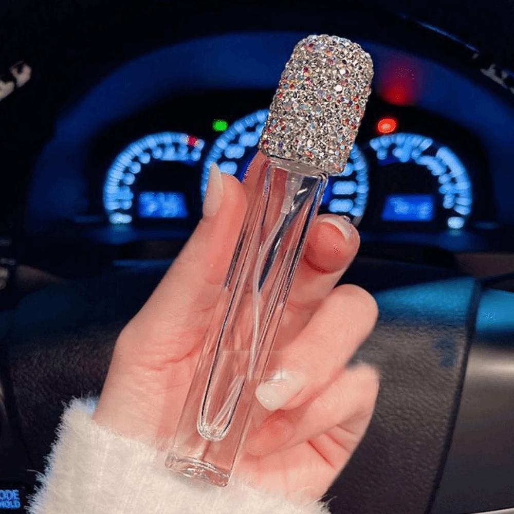 Creative Rhinestone Bottle 10ML Refillable Rhinestone Oil Diffuser Bottle Decorative Empty Spray Bottle Dispenser Tools