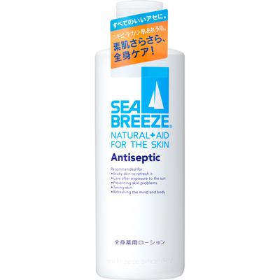 SEA BREEZE Full Body Medicated Lotion Regular 230ml (Quasi-drug) After Sun Sun Care Apply a Moderate Amount of the Product To Your Hands a