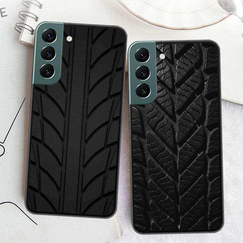 Pneu Roda de roda Telefone para Samsung Galaxy S20 FE S21 Plus S22 S23 S24 Ultra Case S10 S10E S9 S8 S7 Edge Capa Silicone Macio Coqu