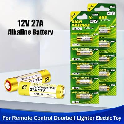 27A G27A MN27 MS27 GP27A L828V27GA ALK27A A27BP K27A VR27 R27A Per ControlloTorcia Giocattolo Auto Batteria Elettronica, Appartamento,,