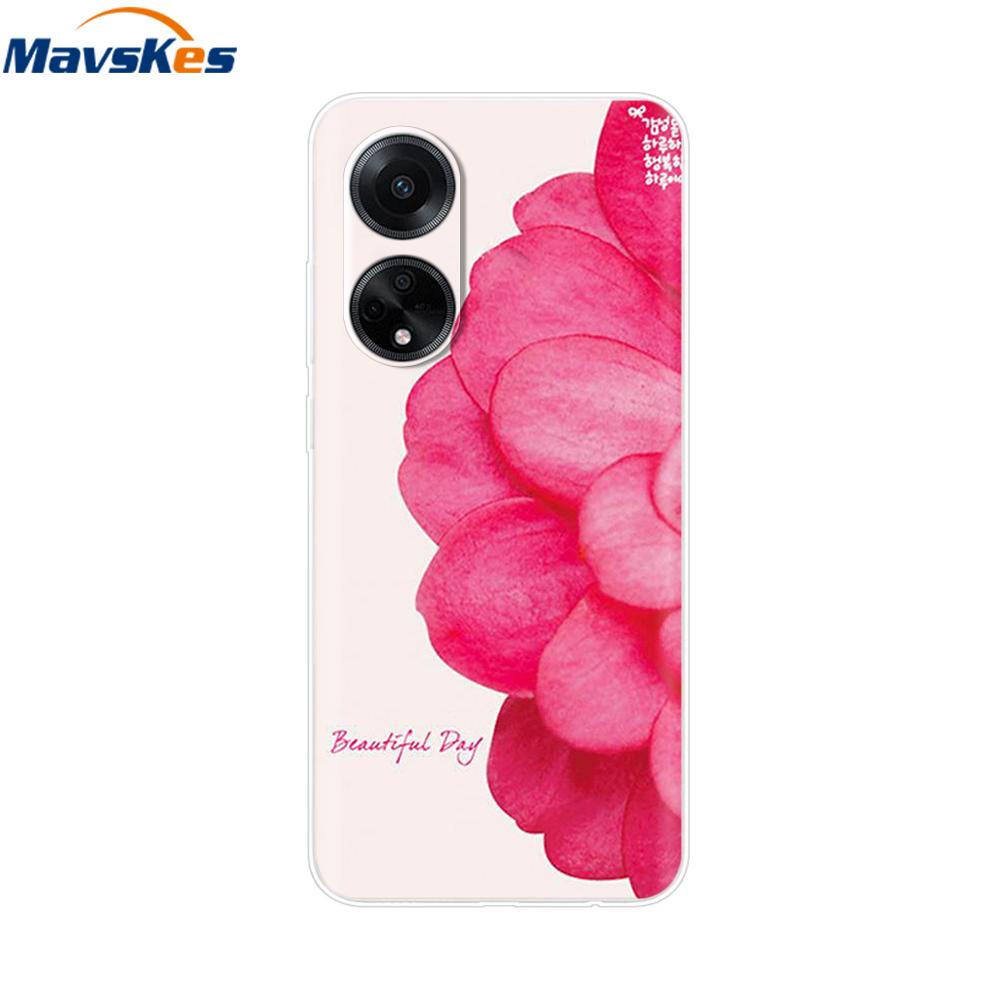 Phone Case For OPPO A98 5G Case CPH2529 Bumper Cute Cartoon Soft Silicone Back Cover for Oppo A98 5G A 98 OPPOa98 Fundas Coque