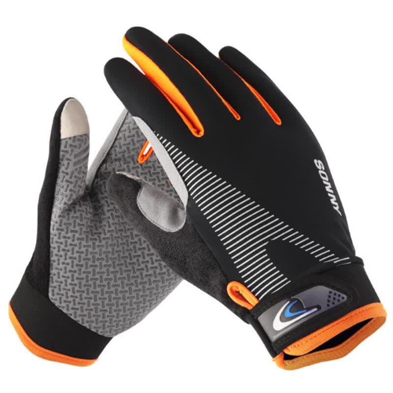Unisex Ice Silk Half-Finger Cycling & Outdoor Gloves - 4 Pairs Pack