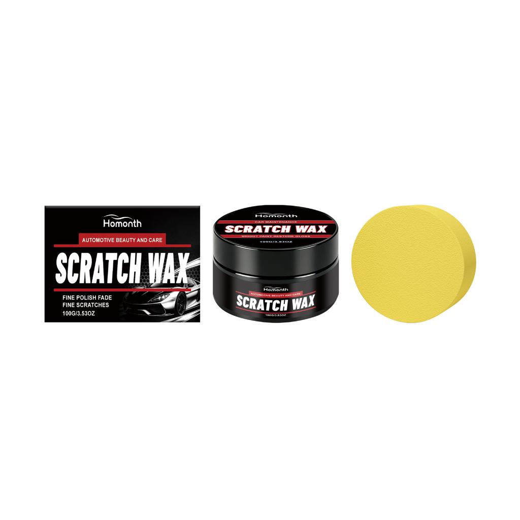 Car Scratch Remover Wax 100g, Paint Restoration & Polishing Wax, Remove Swirls and Scuffs, High Gloss Finish