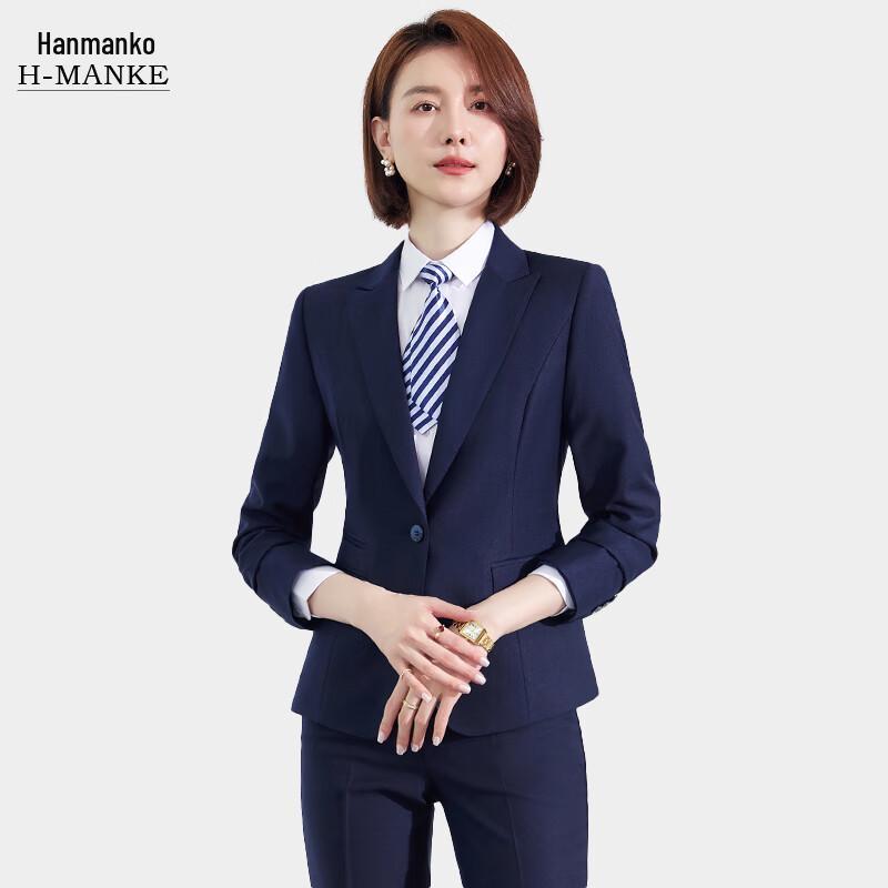 HANMANKE Женская Коллекция Профессиональных Блейзеров и Костюмов 4XL