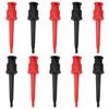 10pcs P5002 Multimeter Test Hook   Grabbers for SMt SMD IC D20 Cable Welding (Black&Red)