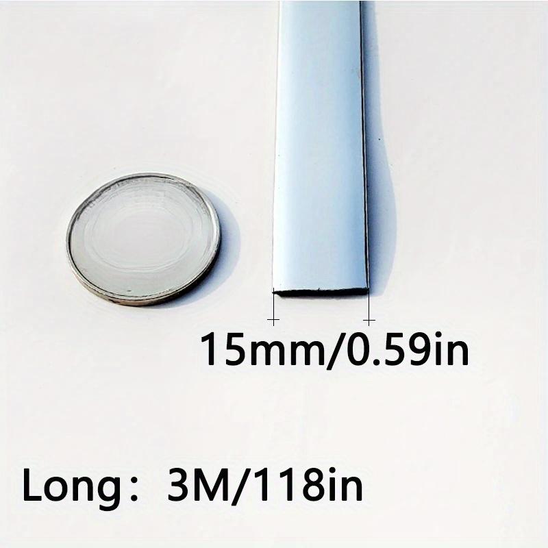 Car Trim Strip Window Trim Chrome Strip Non-fading Universal Lip Tape Exterior Trim Door Trim Strip