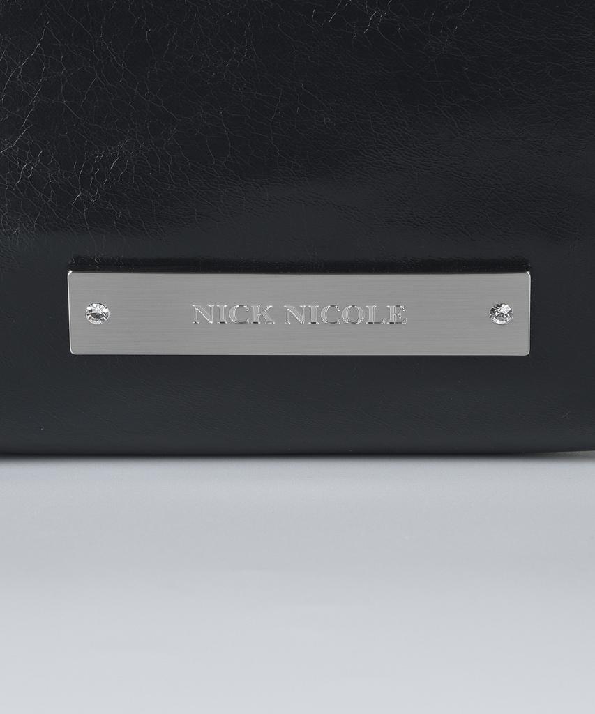 Nick&Nicole Crystal Leather Multi Way Bag_Black