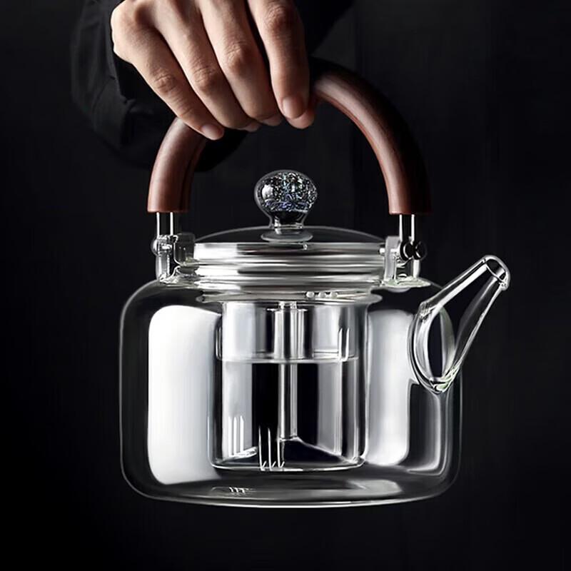 YIHUTEA Heated Glass Teapot
