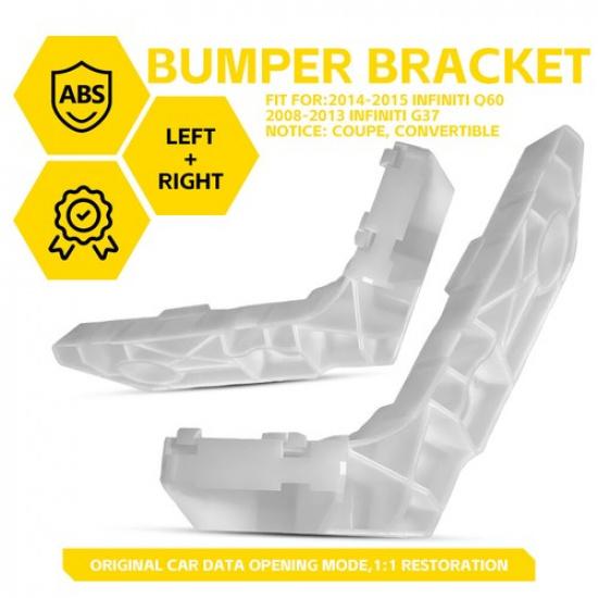 For 2008-2013 Infiniti G372014-2015 Q60 Bumper Fender Bracket Support Front EOA