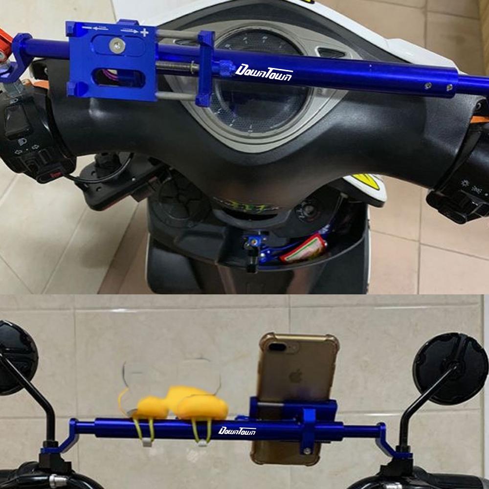 Extensión de Manillar Horizontal para Moto Downtown, Barra de Equilibrio, Soporte de Faro, Accesorios para KYMCO DOWNTOWN